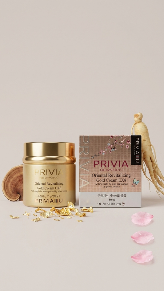 PRIVIA Oriental Revitalizing Gold Cream Ex8 50ml jar