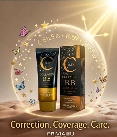 PRIVIA Collagen Blemish Balm SPF50+ PA+++ 50 ml