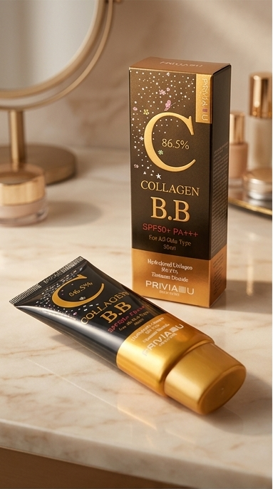PRIVIA Collagen Blemish Balm SPF50+ PA+++ 50 ml