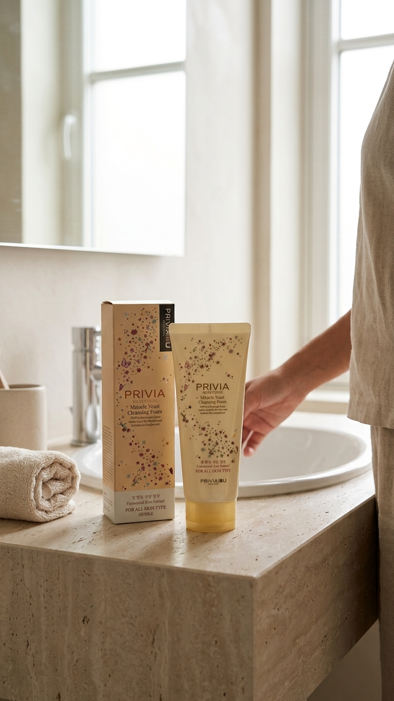 PRIVIA Miracle Yeast Cleansing Foam 180 ml