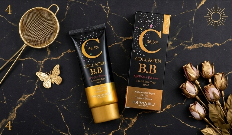 PRIVIA Collagen Blemish Balm SPF50+ PA+++ 50 ml