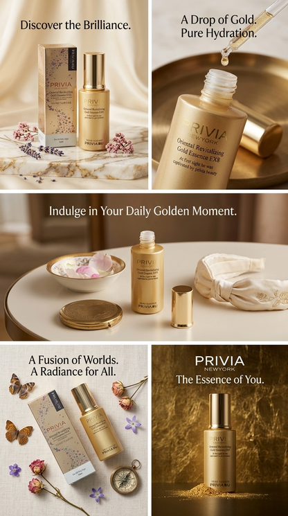 PRIVIA Oriental Revitalizing Gold Essence Ex8 50 ml