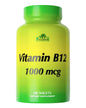 "ALFA VITAMINS Vitamin B12 1000 mcg bottle with 100 tablets for energy brain health and nerve support dietary supplement cyanocobalamin"