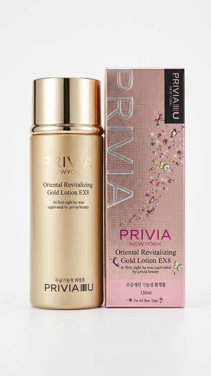 PRIVIA Oriental Revitalizing Gold Lotion Ex8 150 ml